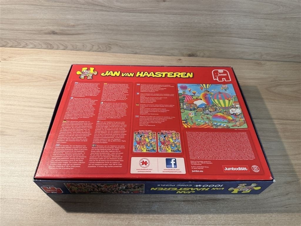 Jan van Haasteren - crazy casino - 1000 stuks - s6293, Verzenden, 500 t/m 1500 stukjes, Zo goed als nieuw