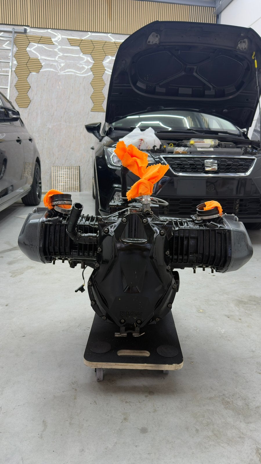 Bmw R1250 GS motorblok, Ophalen, Gebruikt