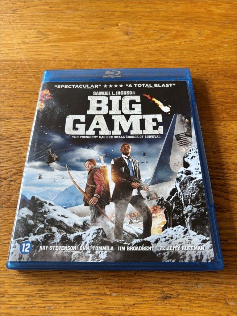 Blu-ray Big Game, Ophalen of Verzenden, Gebruikt, Avontuur