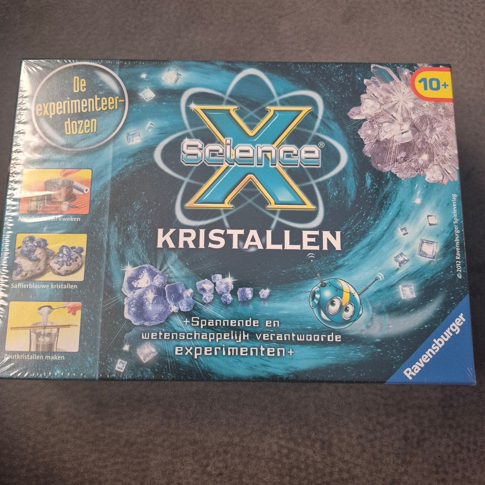 Science X Kristallen Ravensburger Experimenteerdoos 10+, Ophalen of Verzenden, Nieuw, Knutselen