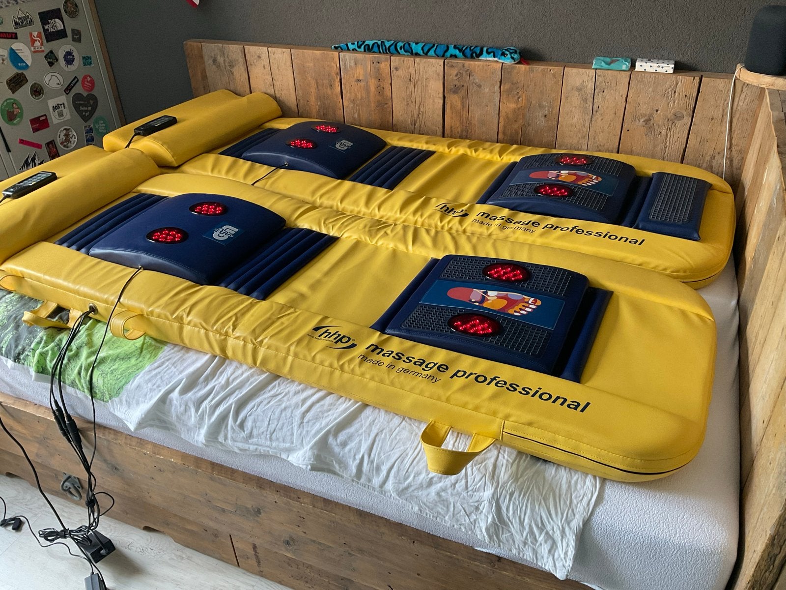 HHP Massage Professional Matras met Infrarood en Vibratie, Sport en Fitness, Massageproducten, Ophalen of Verzenden, Zo goed als nieuw