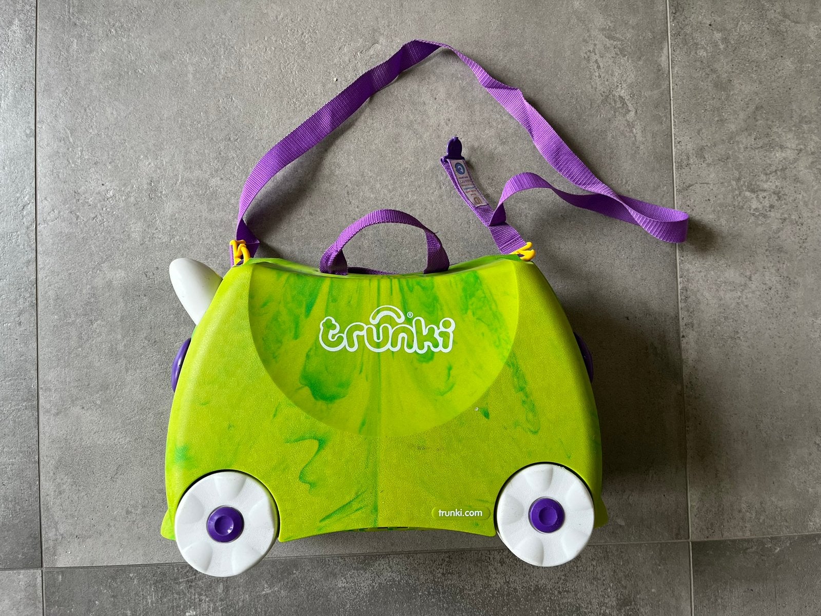 Trunki trunk koffer, Ophalen, Hard kunststof, Minder dan 50 cm, Zo goed als nieuw
