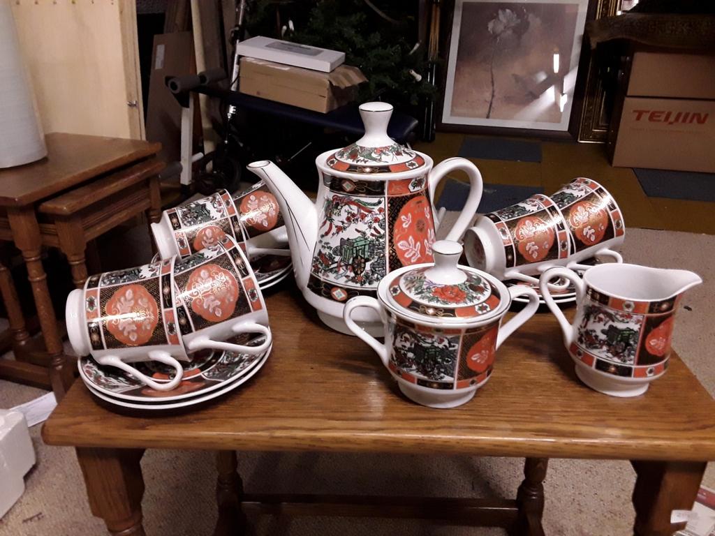 Imari theesetje, Antiek en Kunst, Ophalen of Verzenden