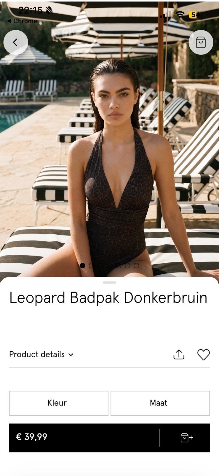 Badpak shoeby xl nieuw, Ophalen of Verzenden, Nieuw, Zwart, Badpak