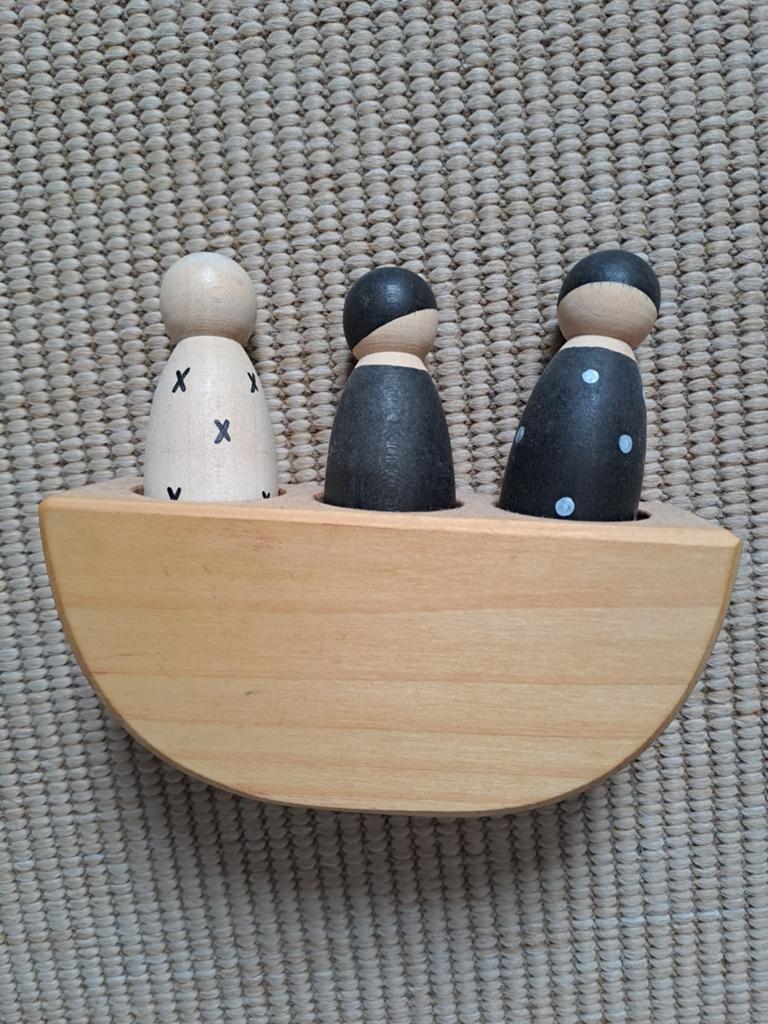 Grimms wip met 3 poppetjes, Ophalen of Verzenden, Zo goed als nieuw