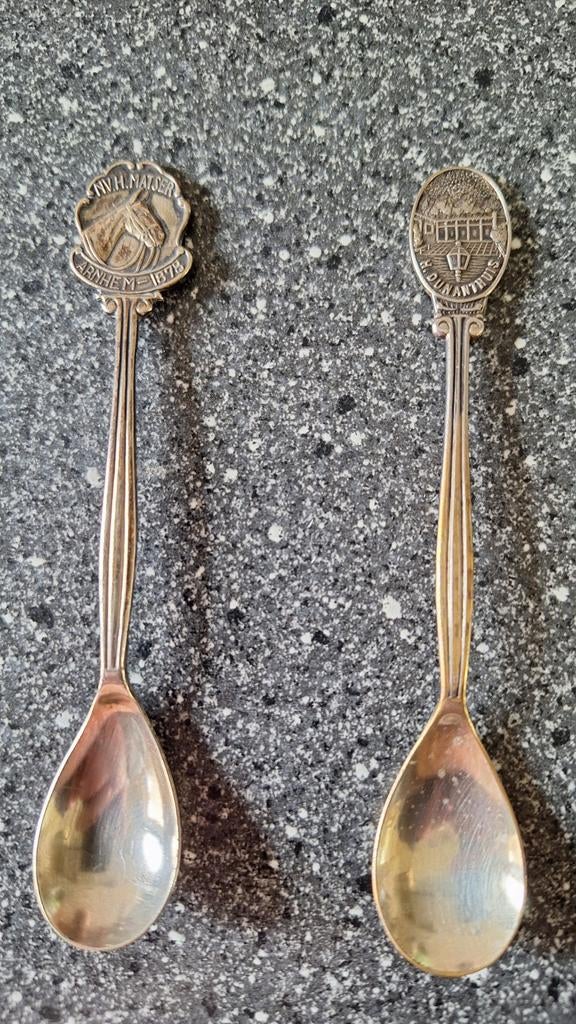 Theelepels zilver, Antiek en Kunst, Ophalen of Verzenden