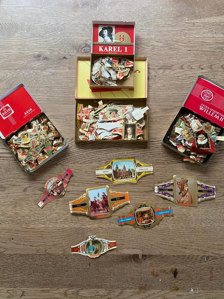 Sigaren bandjes, Verzamelen, Ophalen of Verzenden, Zo goed als nieuw, Speelkaart(en)