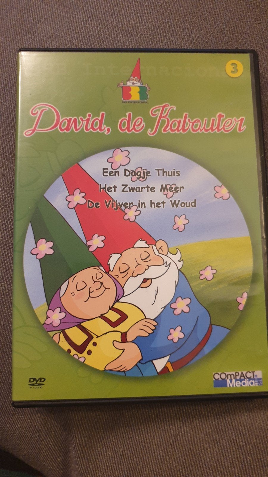 David de Kabouter DVD - Een Dagje Thuis, Het Zwarte Meer, Cd's en Dvd's, Dvd's | Kinderen en Jeugd, Alle leeftijden, Ophalen, Gebruikt