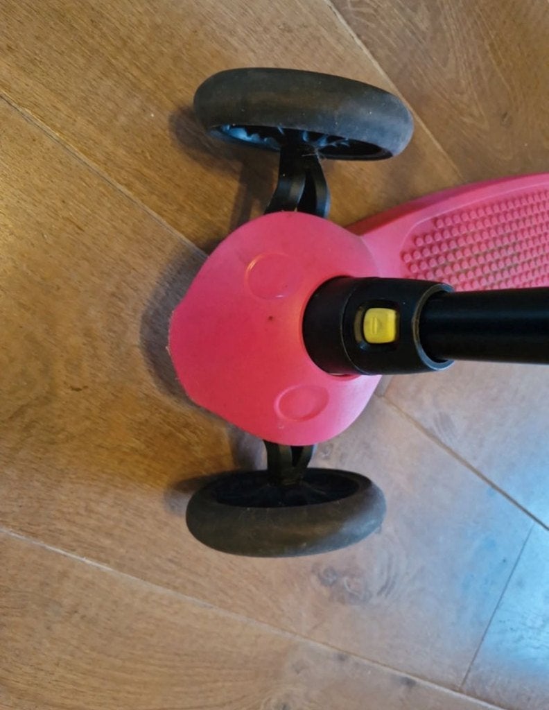 Oxelo B1 roze step voor kinderen, Ophalen, Gebruikt, Gewone step, Oxelo