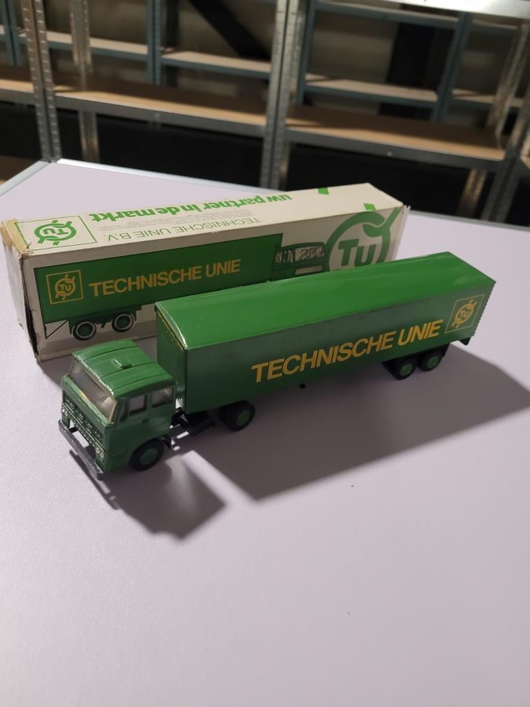 Daf thecnische uni, Hobby en Vrije tijd, Modelauto's | 1:50, Lion, Nieuw, Ophalen of Verzenden, Lion