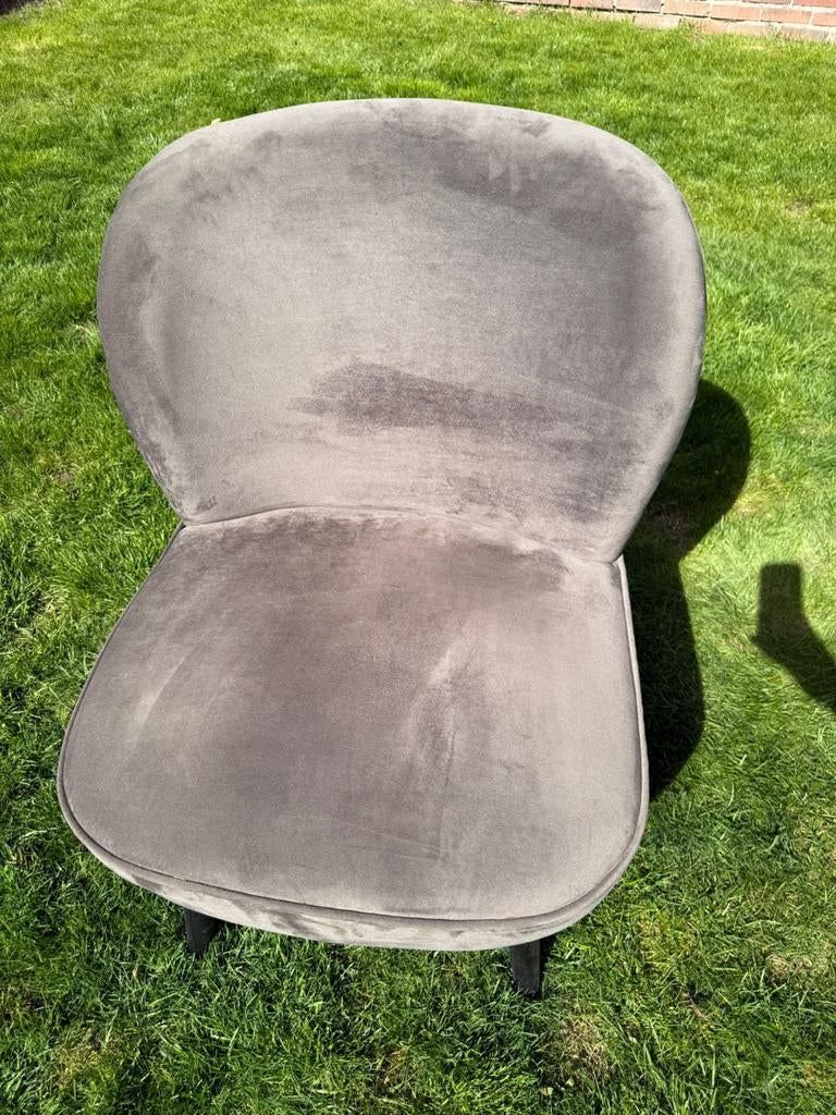 Grijze fauteuil, Ophalen, Zo goed als nieuw, Grijs, Eén