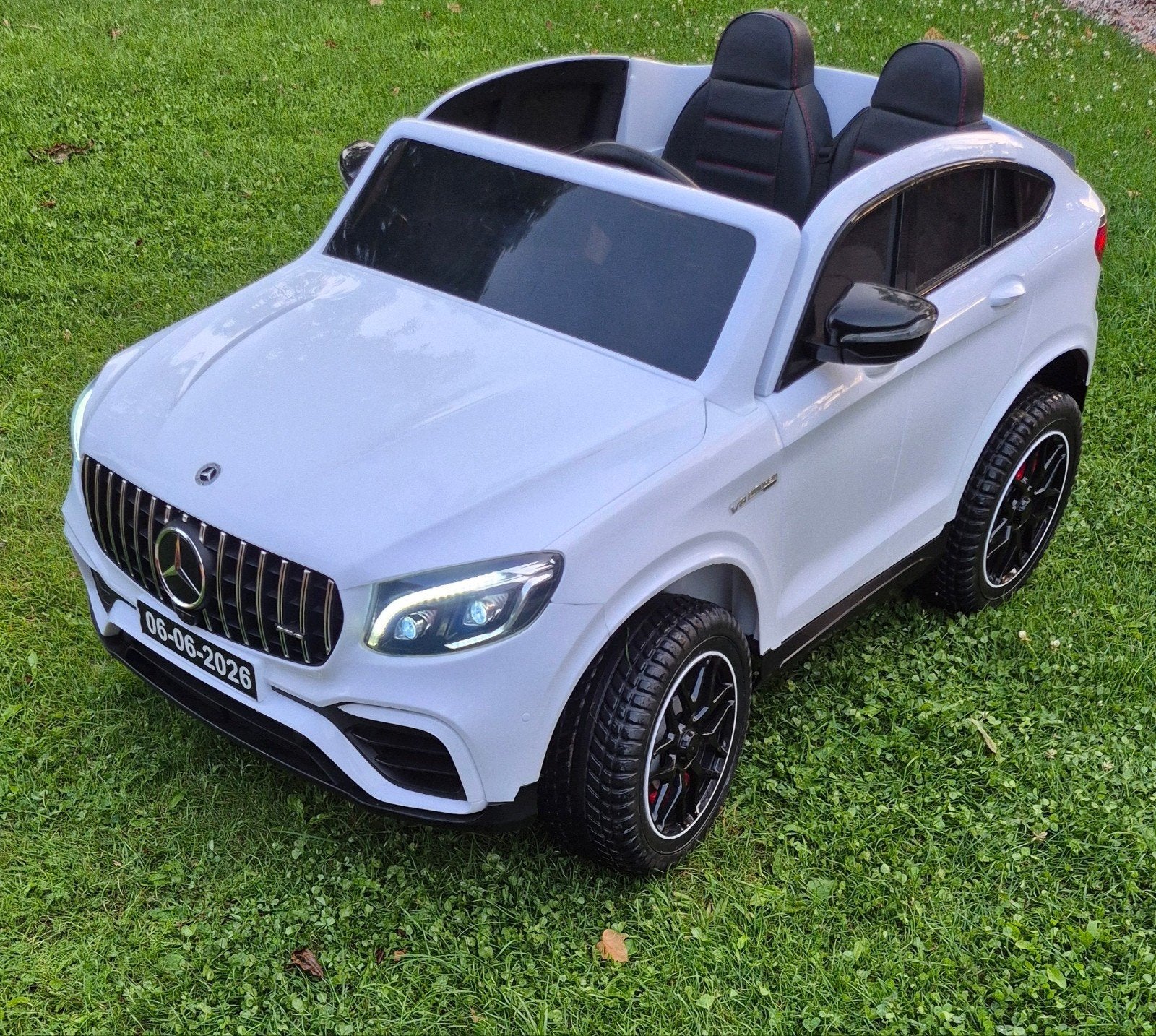 Mercedes GLC 63S Speelgoedauto 2 zits., Ophalen, Zo goed als nieuw, Afstandsbediening