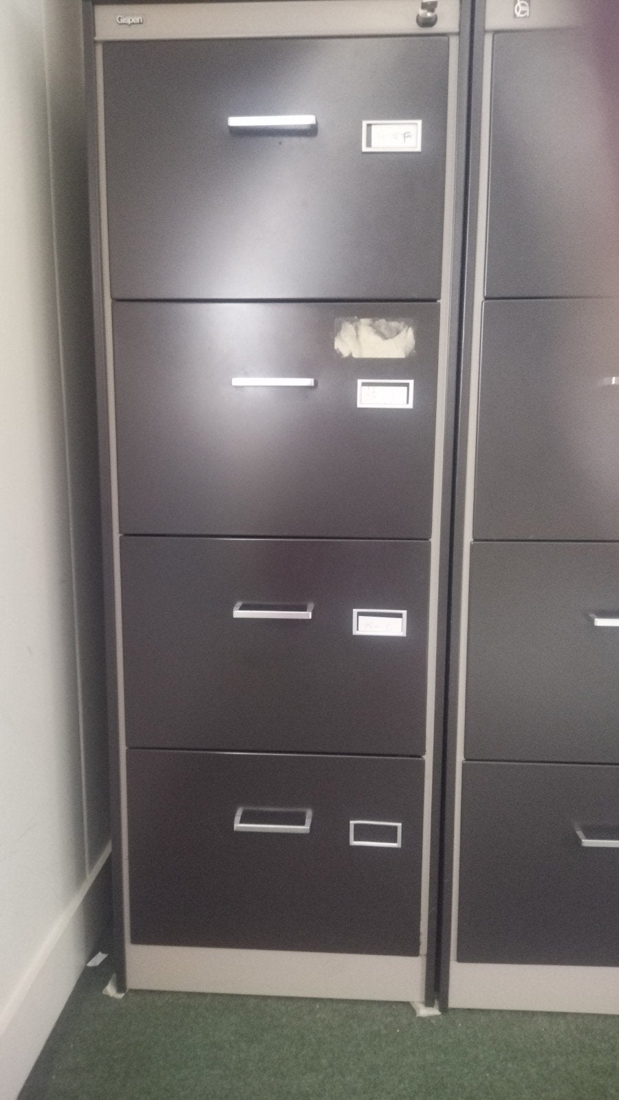 Gispen Archiefkasten met 4 Lades - Gebruikt, Ophalen, Gebruikt, 50 tot 100 cm, Minder dan 100 cm