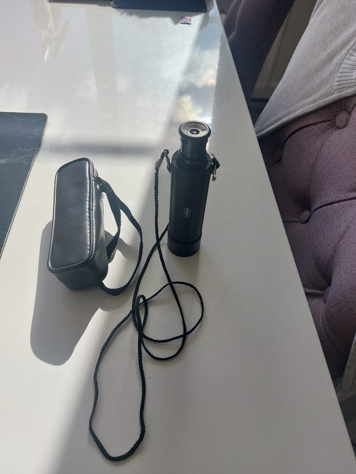 Luxon Monoculaire Telescoop met Draagtas, Audio, Tv en Foto, Ophalen, Gebruikt, Minder dan 80 mm, Lenzentelescoop (refractor)