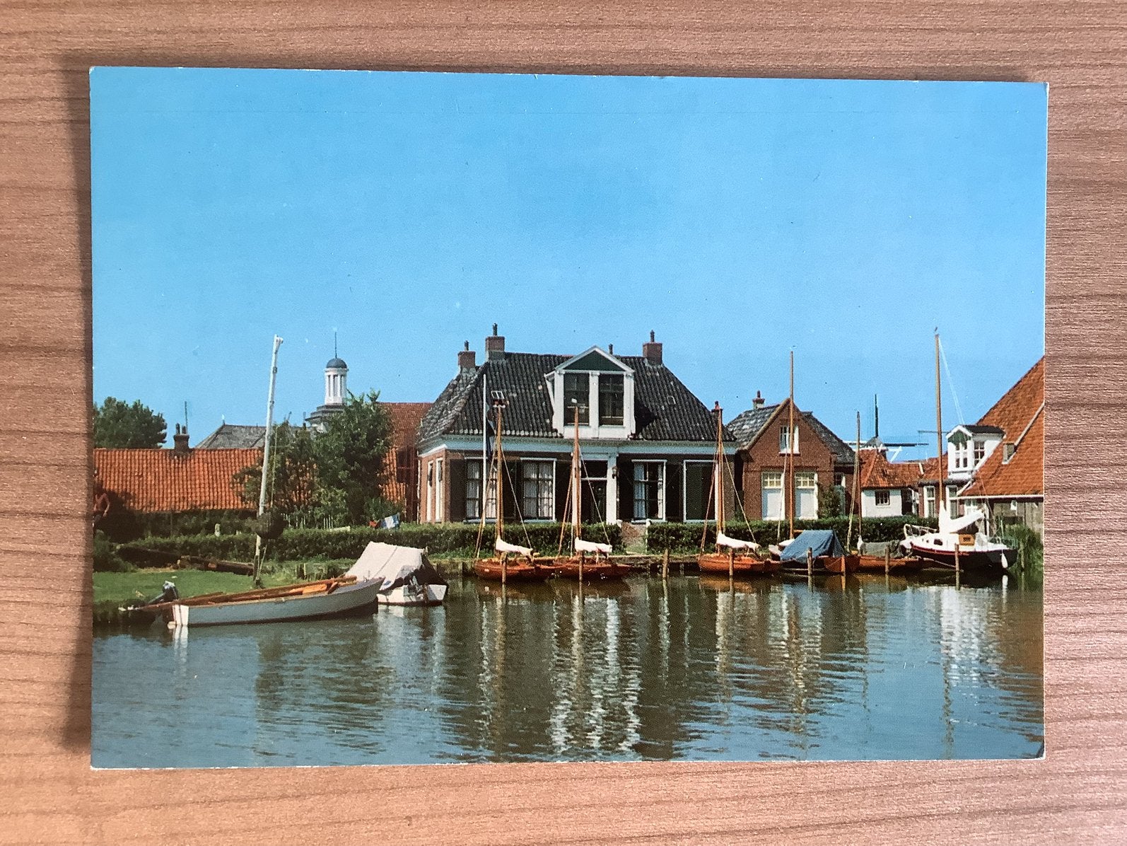 ansichtkaart Woudsend, Verzenden, Ongelopen