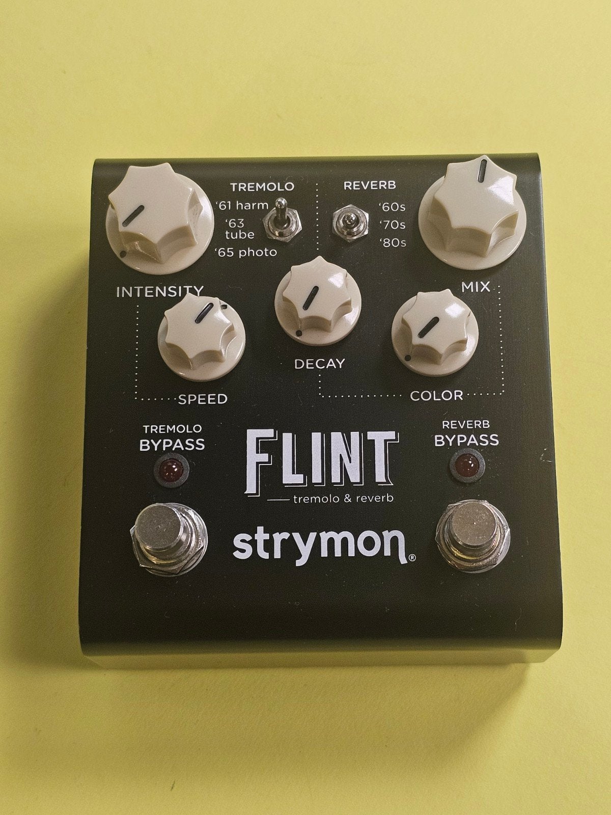 Strymon Flint Tremolo & Reverb, Info@strymon.net, Reverb, Ophalen of Verzenden, Zo goed als nieuw