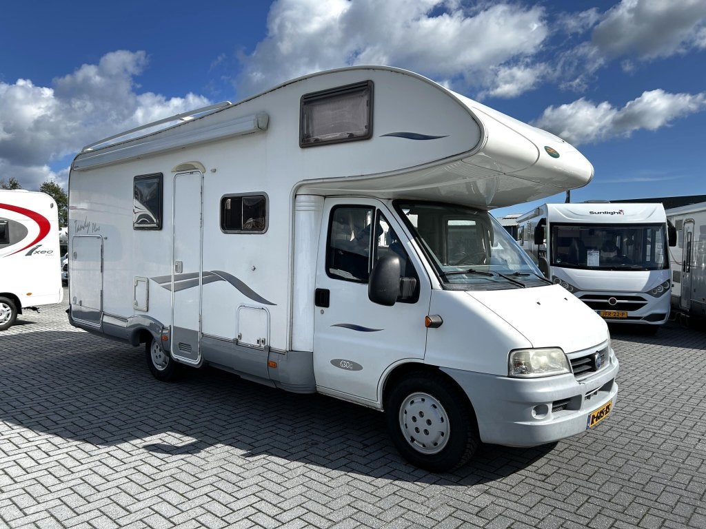 McLouis 630G alkoof/xl-garage/128pk/Airco/2005/INRUILKOOPJE, Caravans en Kamperen, Alkoof, Fiat, 6 tot 7 meter, Bedrijf