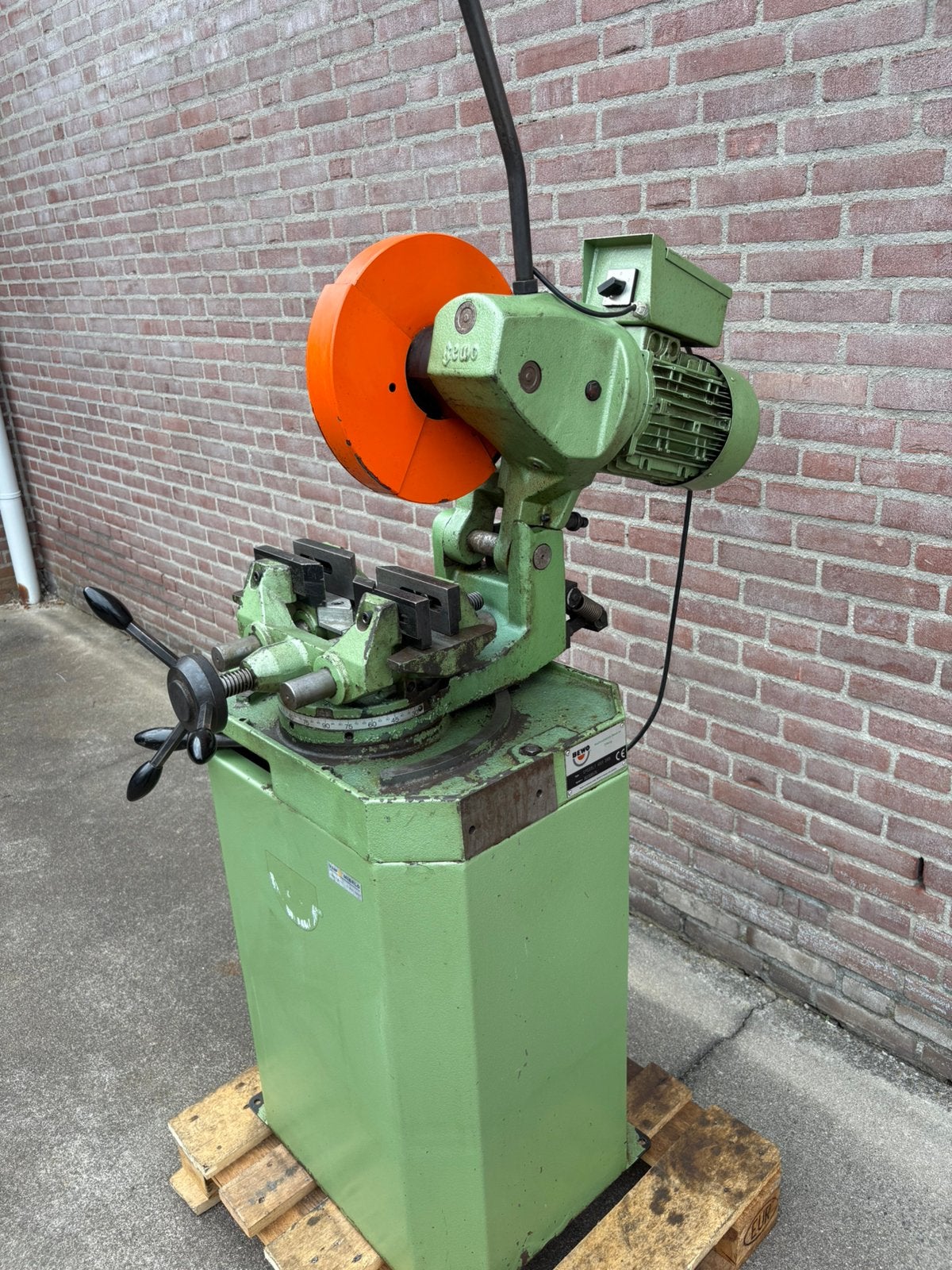 BEWO 315 afkortzaag, Doe-het-zelf en Verbouw, Gereedschap | Zaagmachines, Ophalen, Gebruikt, Afkortzaag, 70 mm of meer
