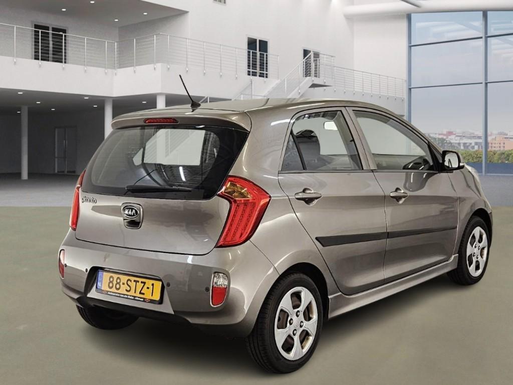 Kia Picanto 1.2 CVVT Automaat 1e Eig. 52.500 km +NAP NL-auto, Euro 5, Gebruikt, 4 cilinders, 850 kg