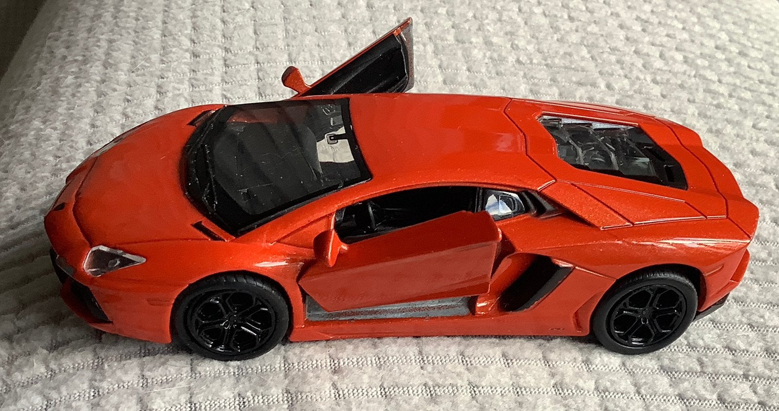 Lamborghini Aventador Welly auto 11.5 cm, Ophalen, Gebruikt, Auto
