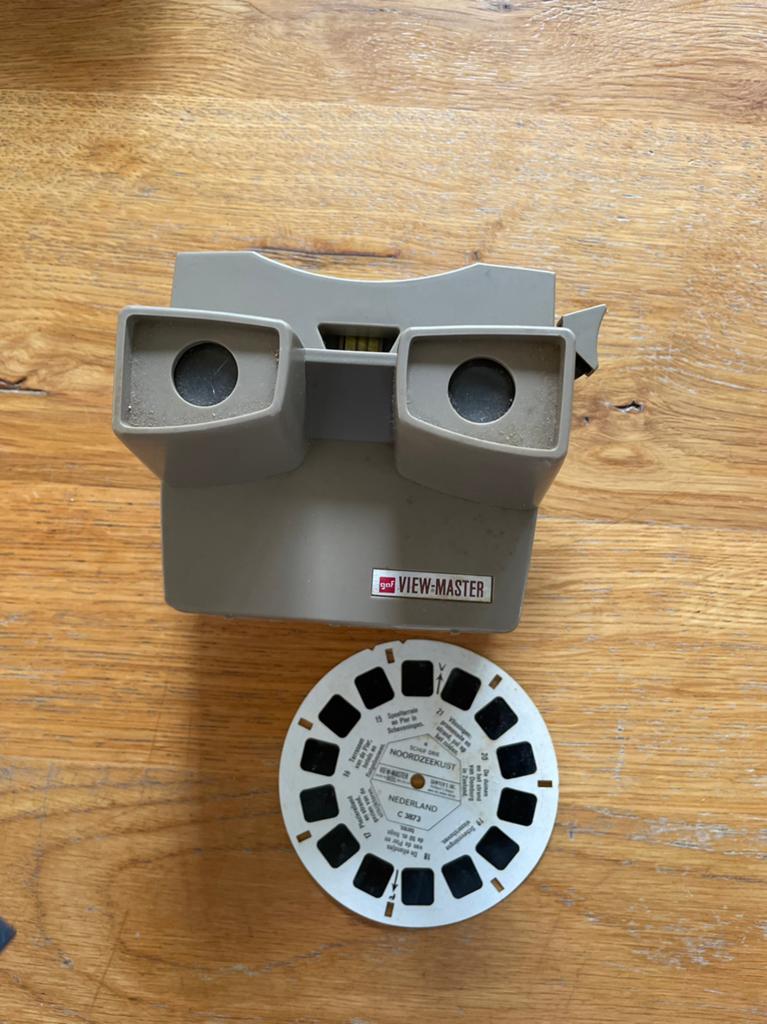 2 verschillende viewmasters + schijf, Verzamelen, Ophalen of Verzenden, Gebruikt
