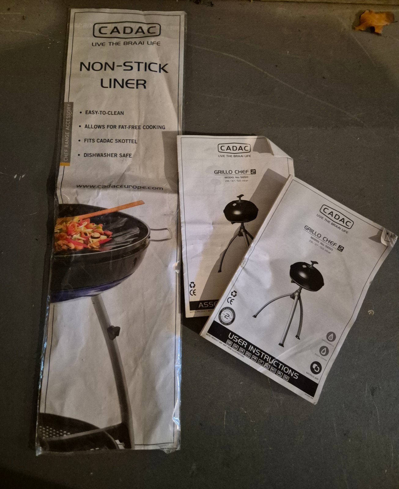 Cadac Grillo Chef 2 en Cadac Paella 36, Tuin en Terras, Gasbarbecues, Ophalen, Gebruikt