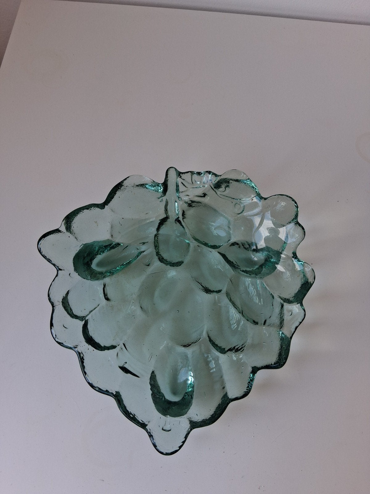 Vintage glazen schaal in druiventros vorm, Ophalen