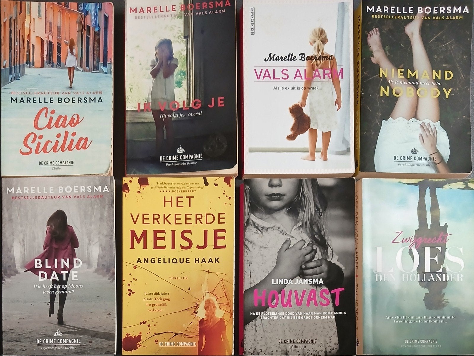 DE CRIME COMPAGNIE, Ophalen of Verzenden, Zo goed als nieuw, Diverse auteurs