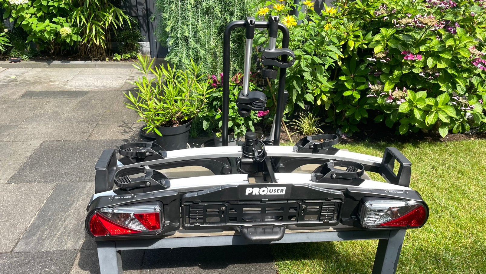 Pro User Diamant SG2 fietsendrager, Auto diversen, Fietsendragers, Zo goed als nieuw, Trekhaakdrager, 2 fietsen, Ophalen