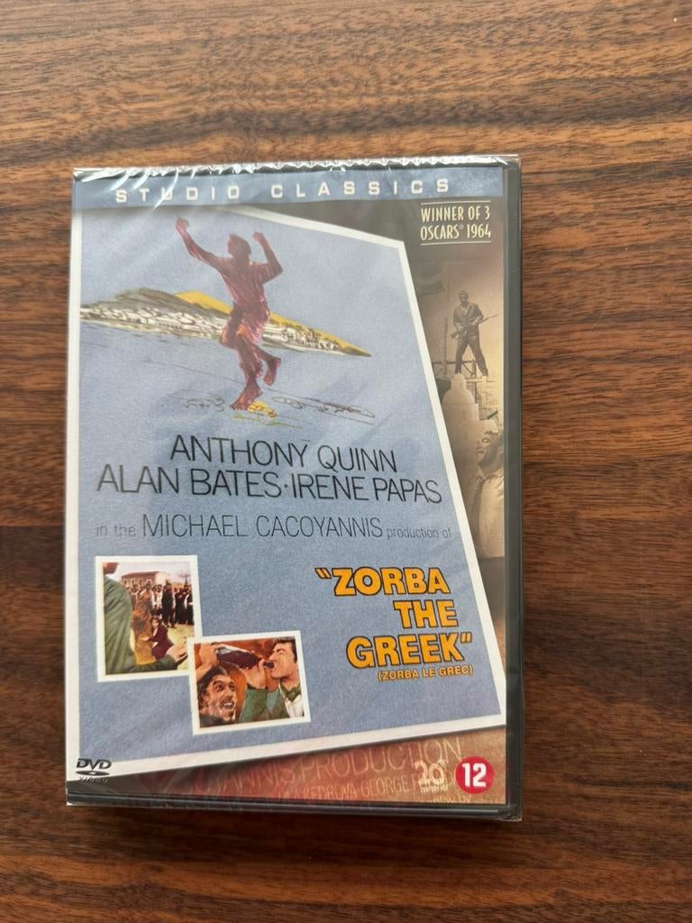 Zorba de Griek, Cd's en Dvd's, Dvd's | Sport en Fitness, Alle leeftijden, Ophalen of Verzenden, Nieuw in verpakking, Voetbal