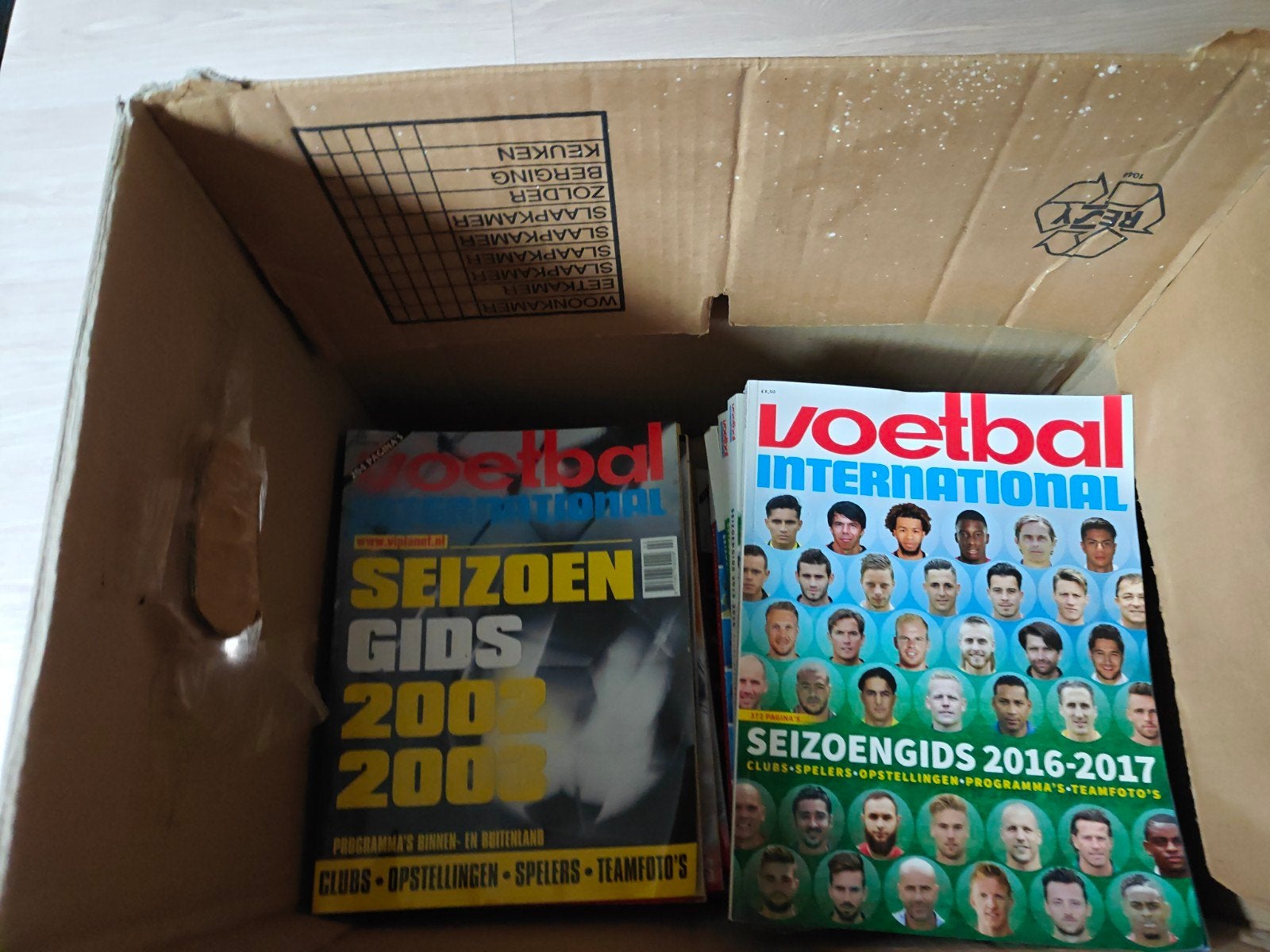 Seizoengidsen VI, Ophalen, Gelezen, Sport en Vrije tijd