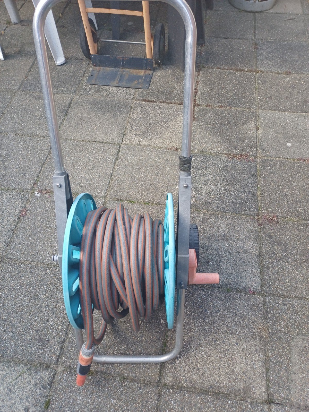 tuinslang op roller, Tuin en Terras, Ophalen, Tuinslang