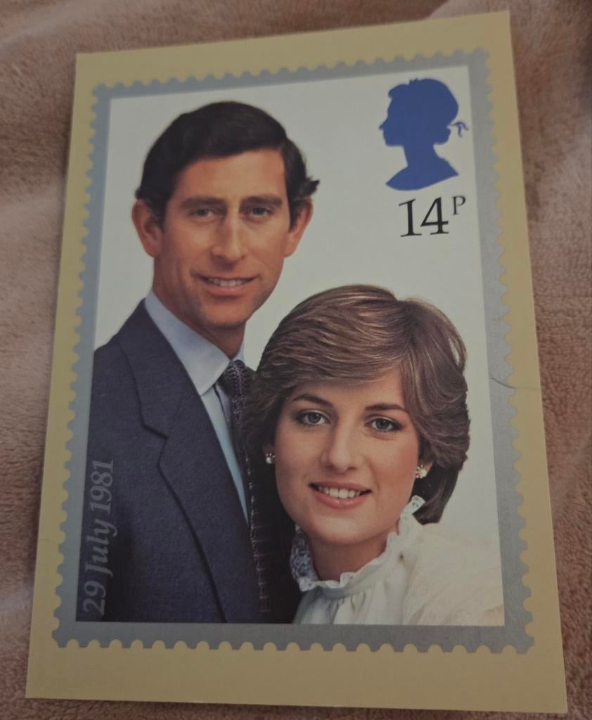 Charles en Diana, Verzamelen, Verzenden, 1980 tot heden, Ongelopen, Sterren en Beroemdheden