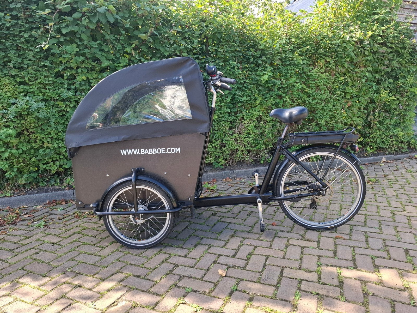 Babboe Dog Bakfiets Elektrisch, Ophalen, Gebruikt, 2 kinderen, Elektrisch