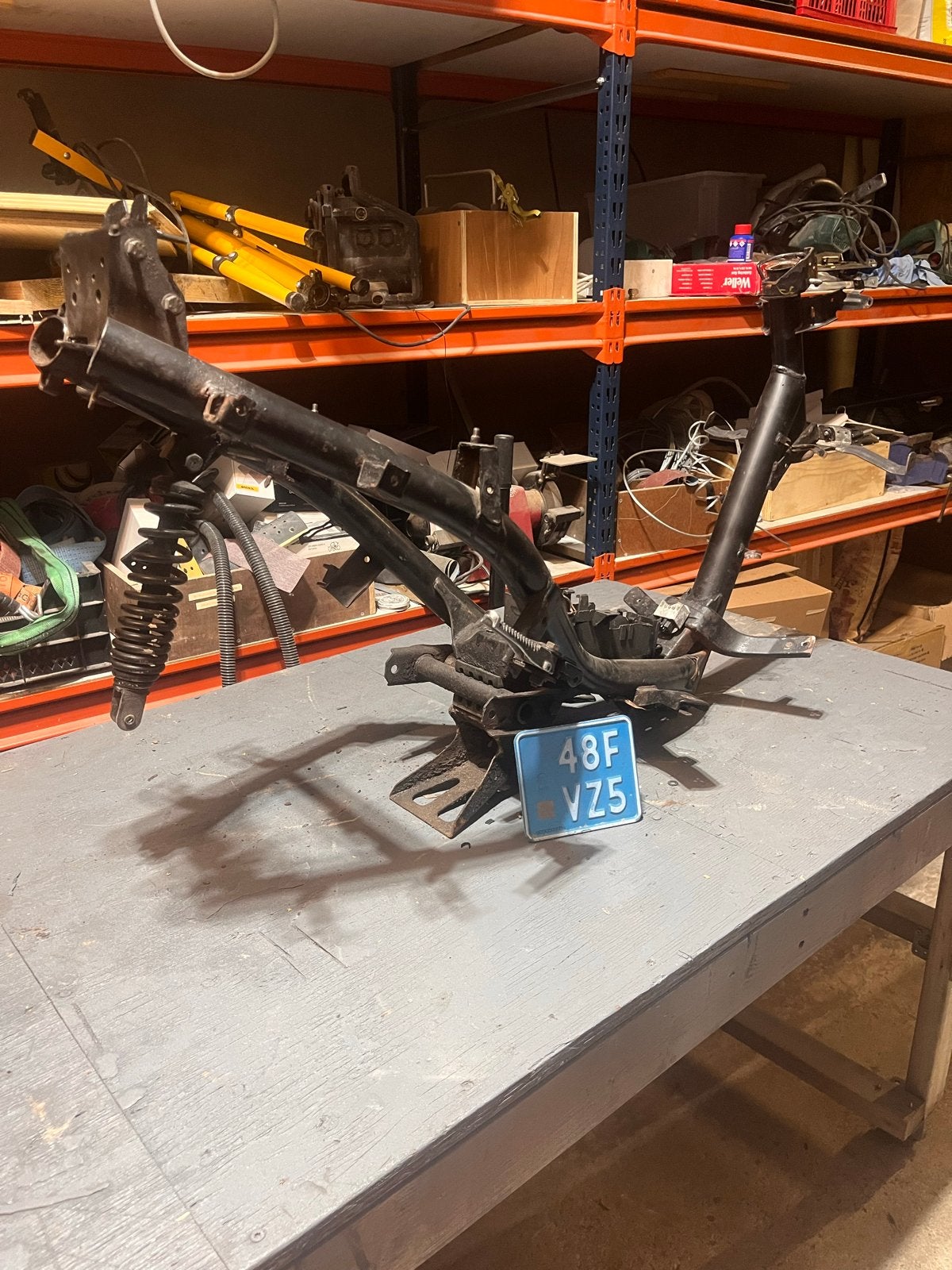 Peugeot Speedfight 2 Frame zonder WOK, Ophalen, Gebruikt, Frame, Peugeot