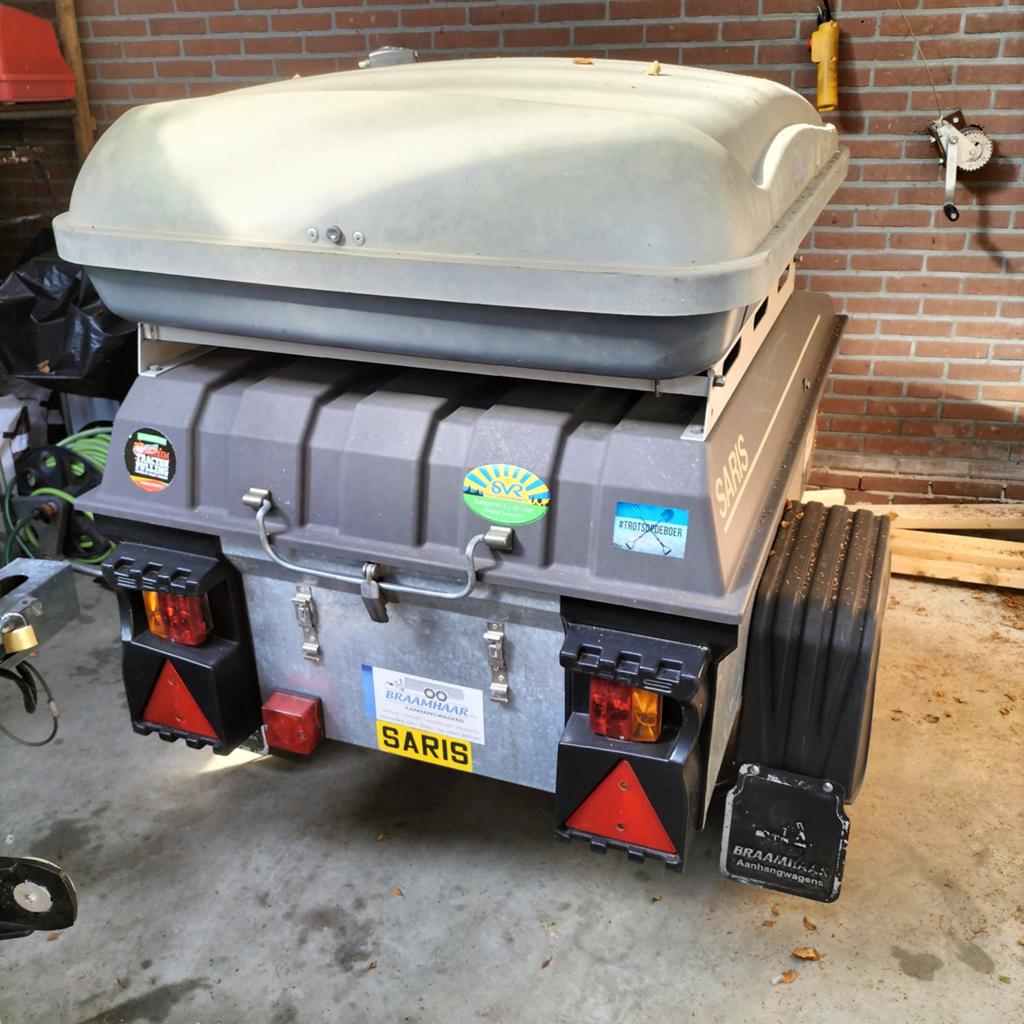 Saris Speedy 400 kg, Auto diversen, Aanhangers en Bagagewagens, Ophalen, Gebruikt