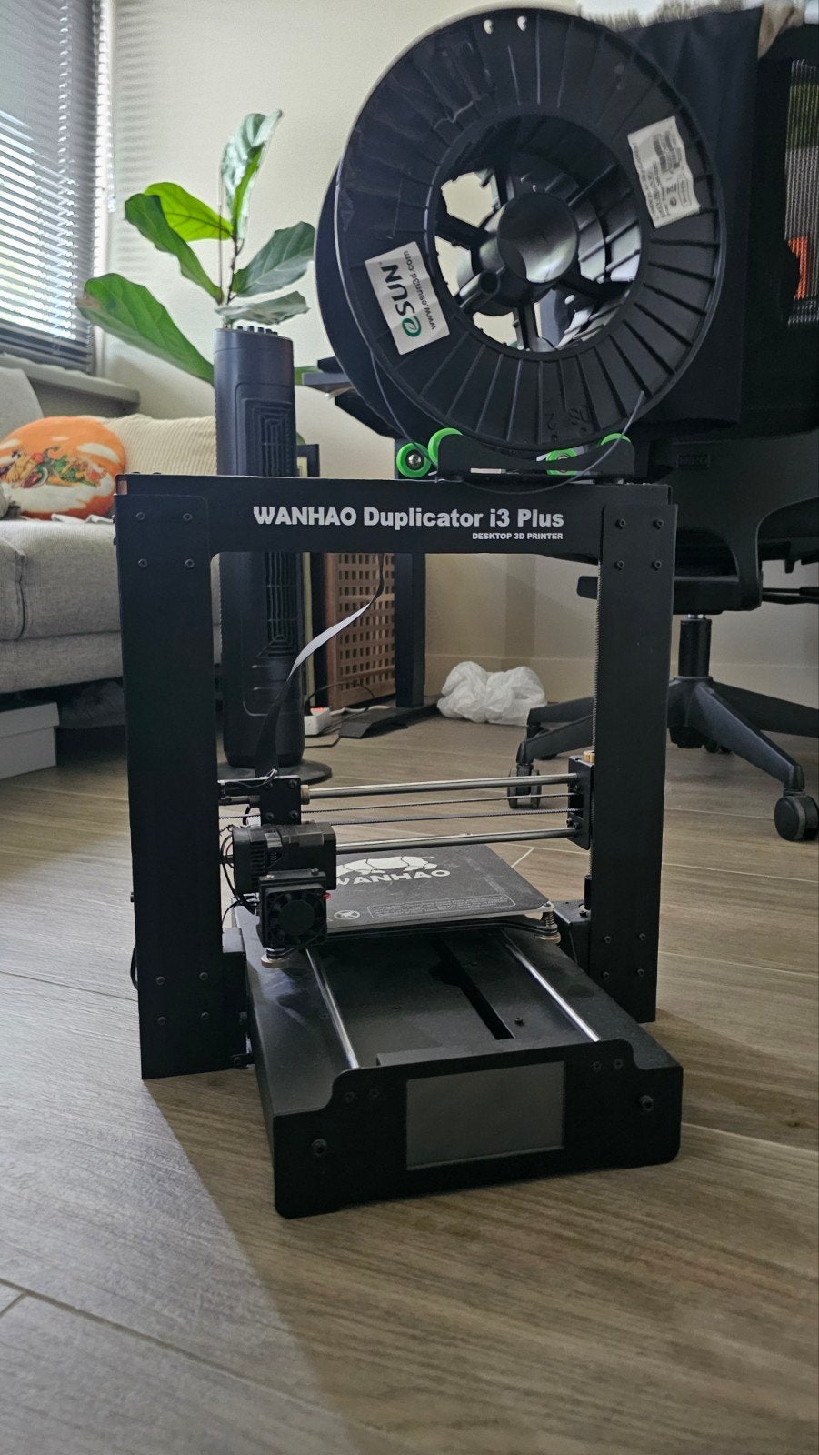 Wanhao Duplicator i3 Plus 3D printer + extra's, Computers en Software, 3D Printers, Ophalen, Gebruikt, WANHAO, Filament