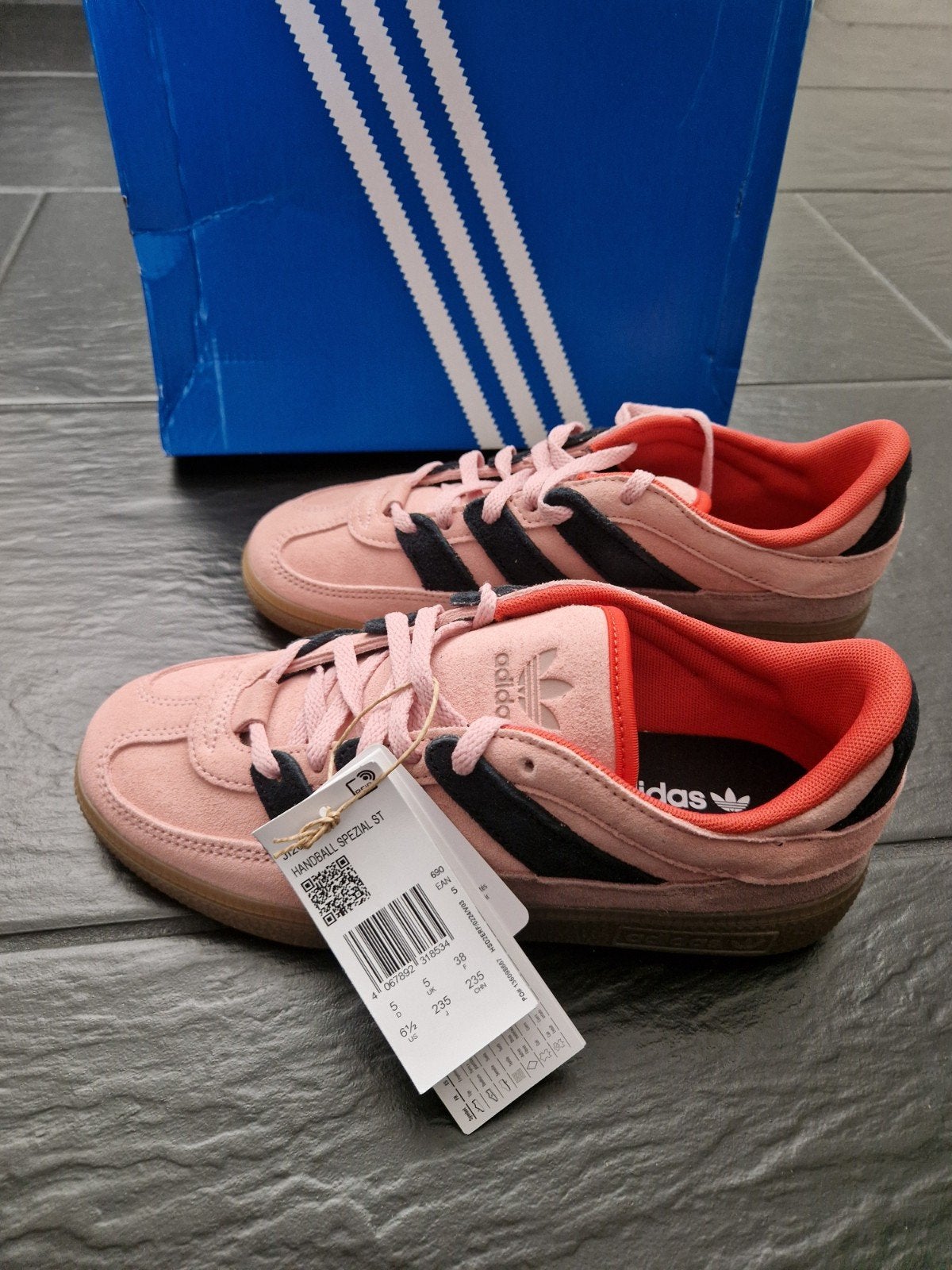 Nieuwe Adidas Handball Spezial ST sneakers - Roze, Adidas, Nieuw, Ophalen of Verzenden, Sneakers of Gympen