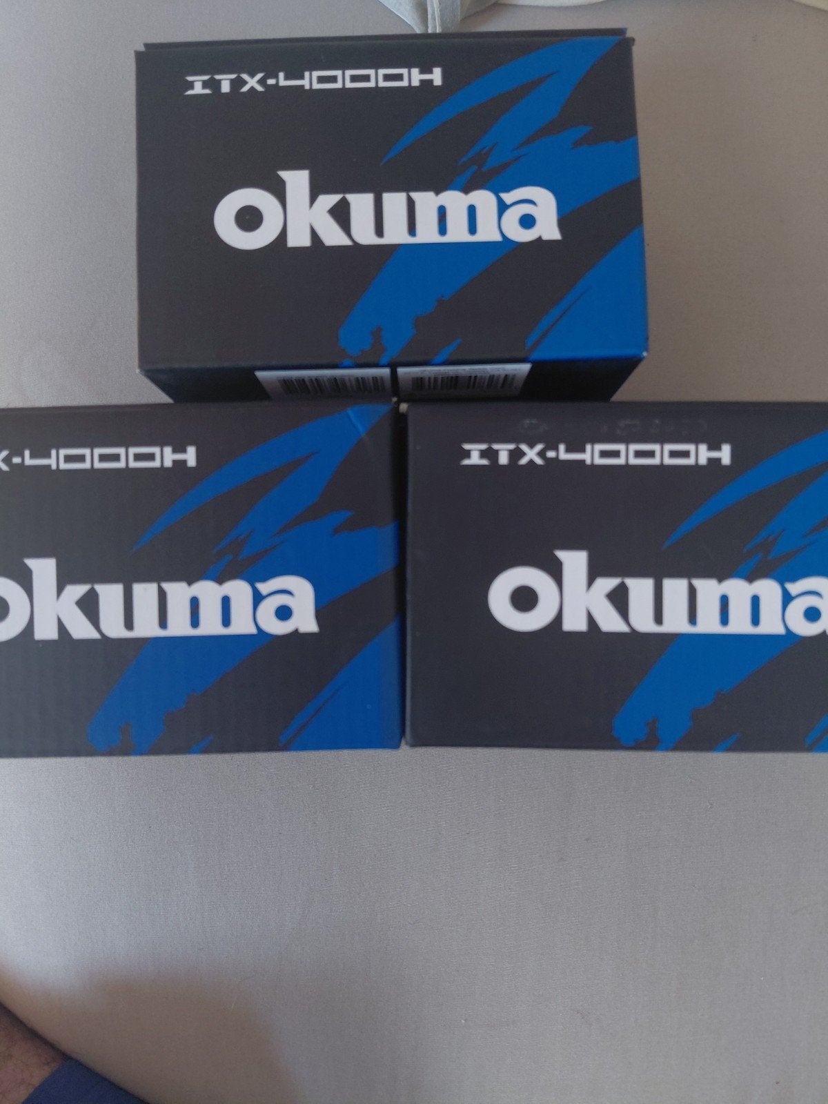 2 Okuma ITX 4000 Molens - Nieuw in doos, Ophalen of Verzenden, Nieuw, Molen