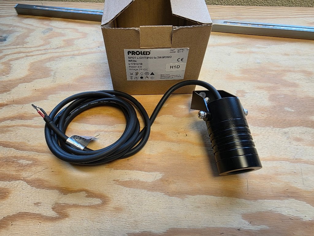 ProLED Spot Light outdoor, Minder dan 50 watt, Aluminium, Ophalen of Verzenden, Spots