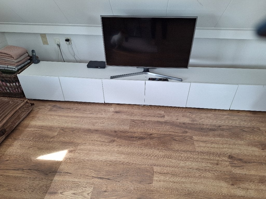 Tv meubel of hangkastjes, Ophalen, 100 tot 150 cm, Zo goed als nieuw, Minder dan 100 cm