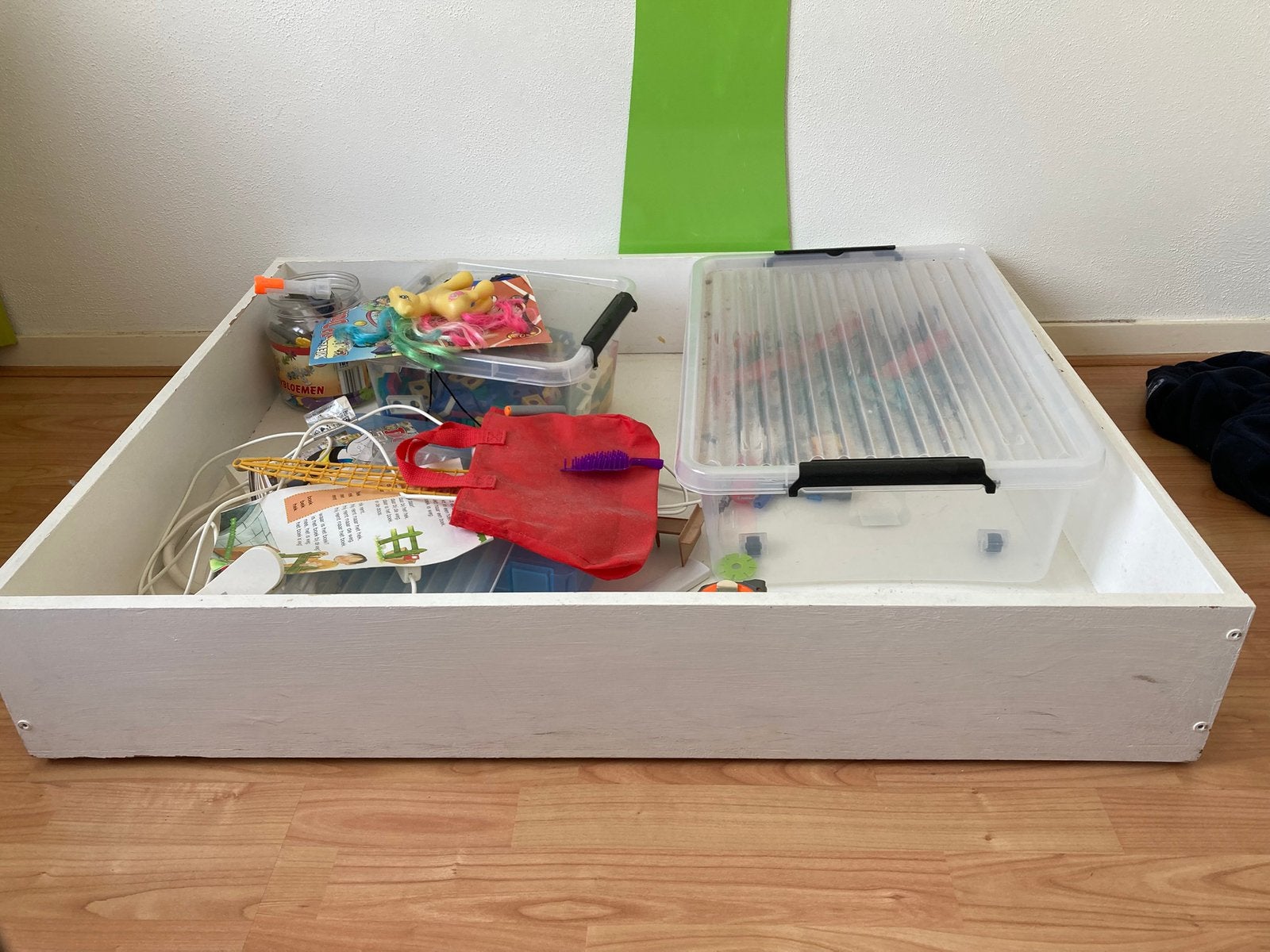 Lade bed / opberg lade. Gratis, Ophalen, Gebruikt, Minder dan 140 cm, 85 tot 100 cm