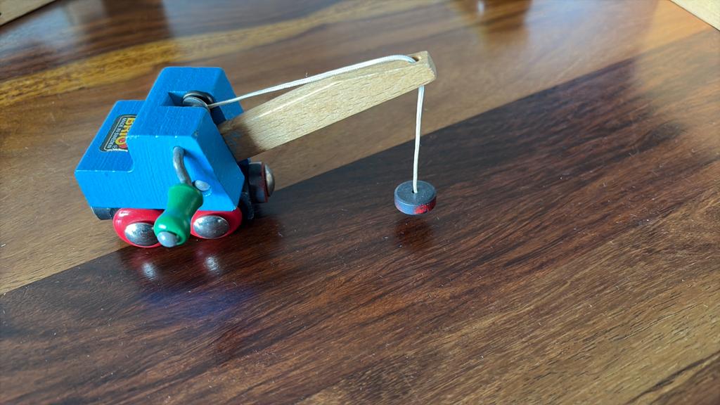 BRIO 33383 Mobiele kraan, Kinderen en Baby's, Speelgoed | Houten speelgoed, Ophalen of Verzenden