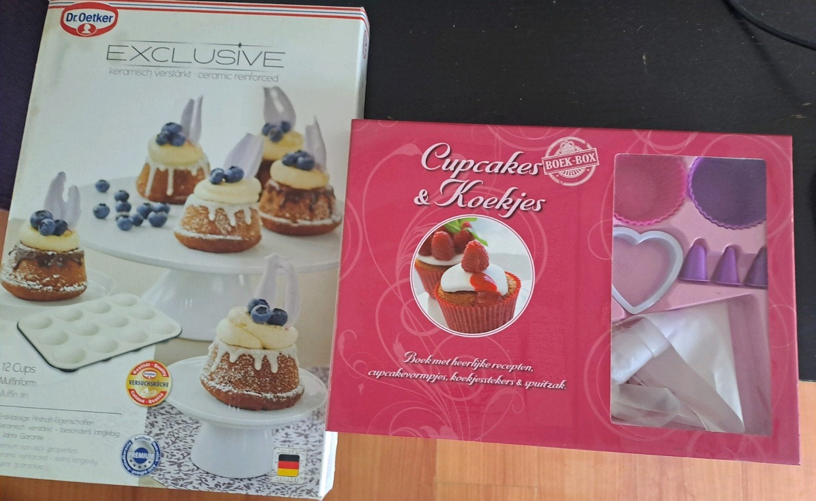 Cupcakes bakken starterkit, Ophalen of Verzenden, Zo goed als nieuw, Cupcakes, Bakvorm