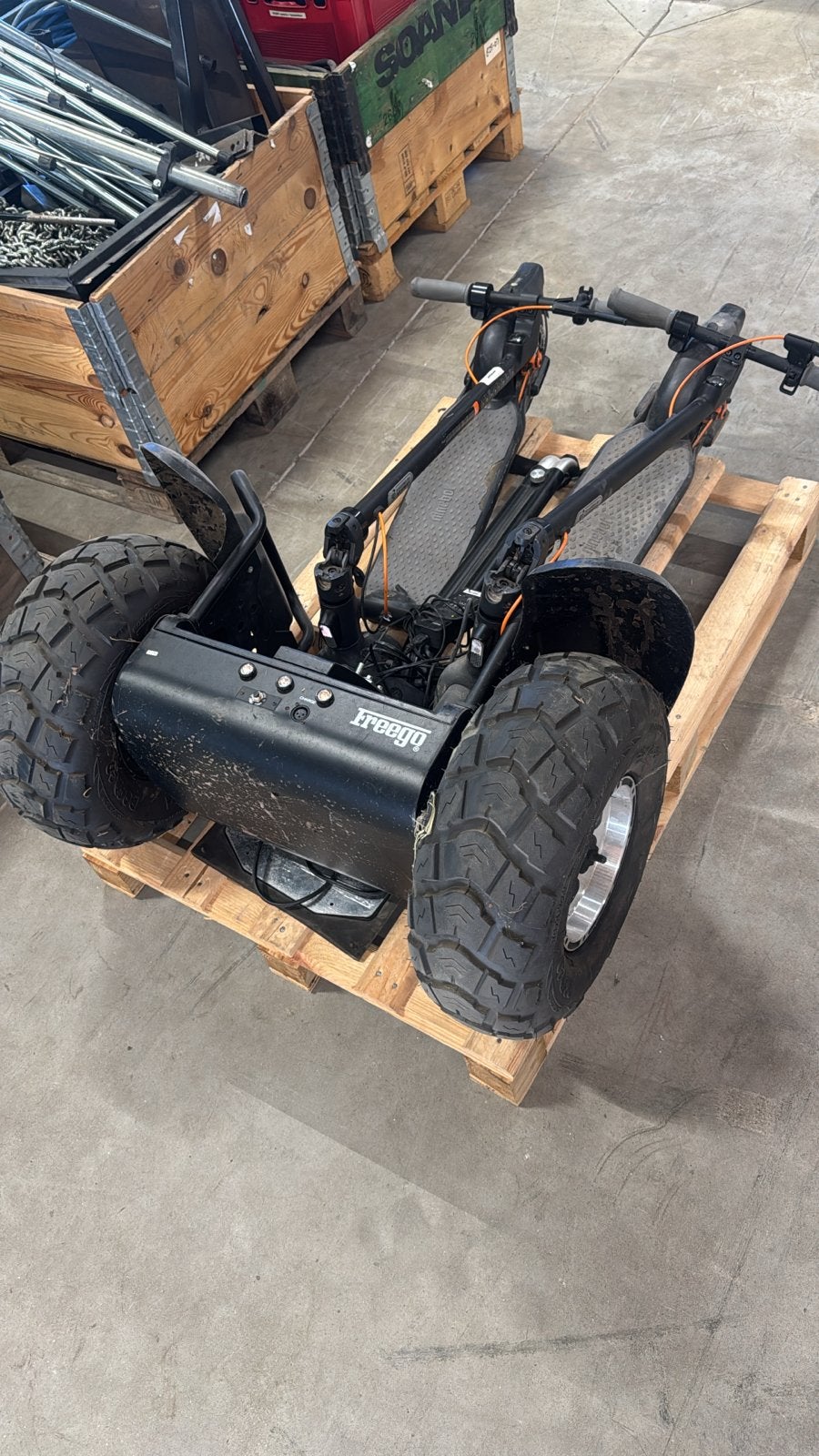 2x Segway Ninebot Kickscooter & 1x Freego Off-road Step, Ophalen, Gebruikt, Elektrische step (E-scooter)