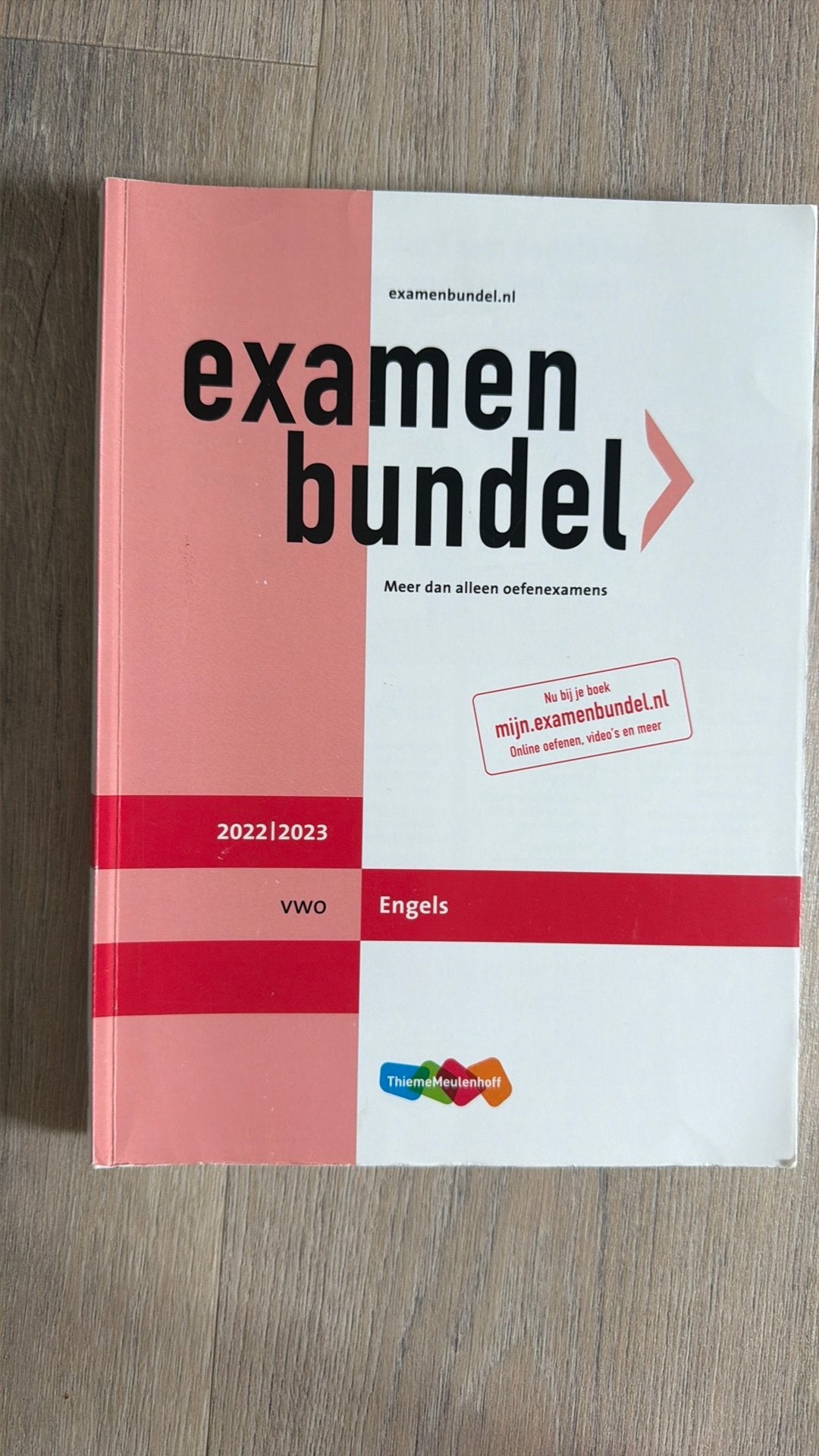 Examenbundel Engels VWO 2022/2023, Ophalen of Verzenden, Zo goed als nieuw, VWO, Engels