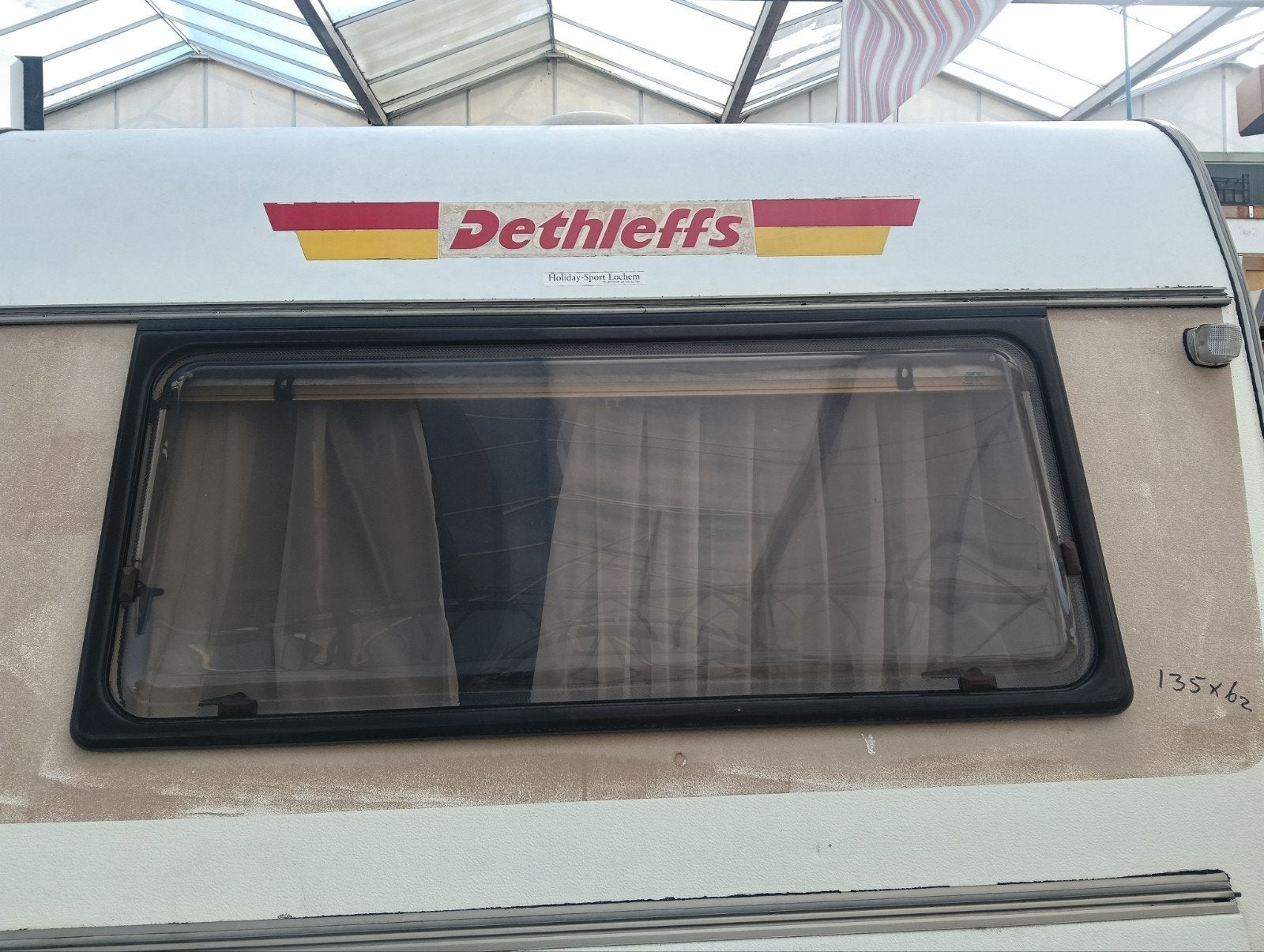Voorraam Dethleffs New Line 1990 - Gebruikt, Ophalen, Zo goed als nieuw