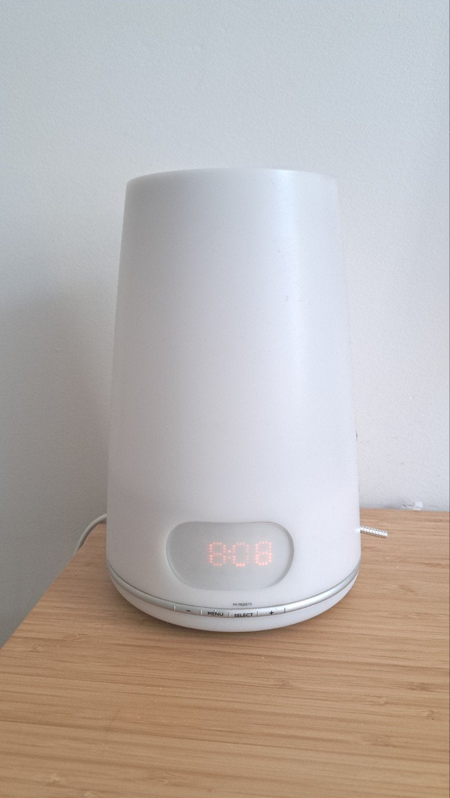 Philips Wake-up Light HF3485 - Lichtwekker, Witgoed en Apparatuur, Wekkers, Ophalen of Verzenden, Zo goed als nieuw, Digitaal
