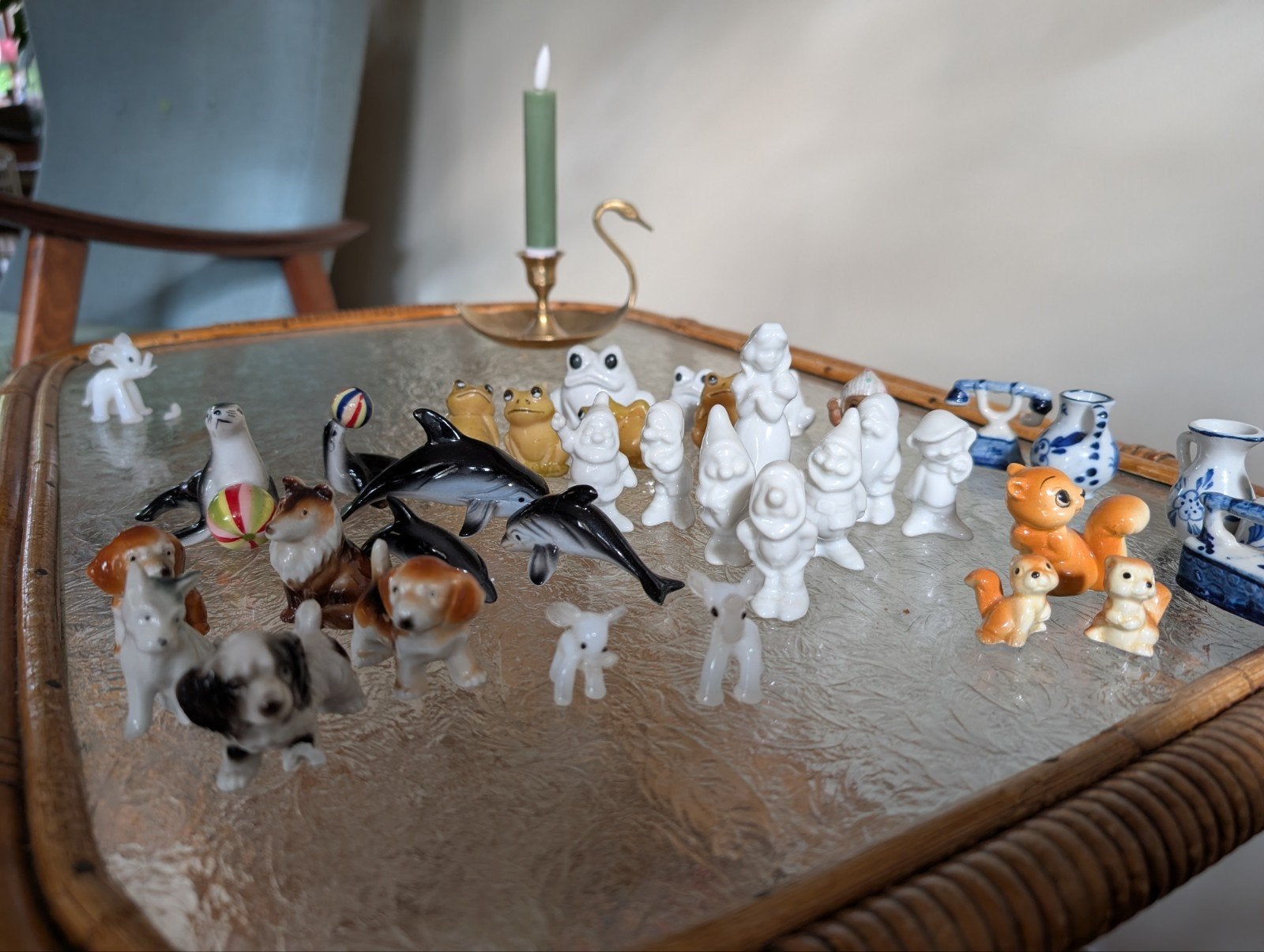 letterbak figuurtjes vintage, Antiek en Kunst, Ophalen of Verzenden