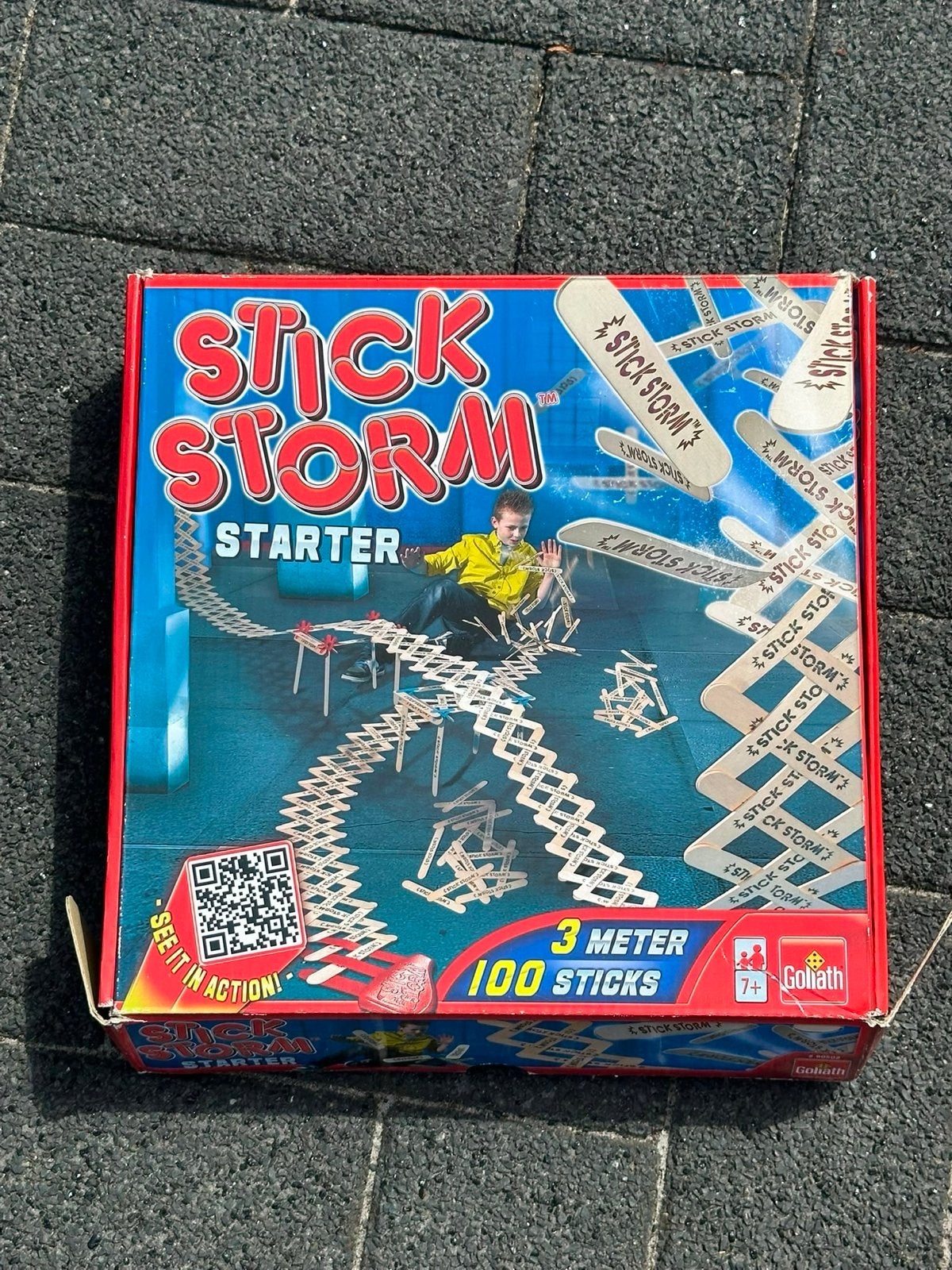 Stick Storm Starter - Bouw je eigen dominobaan!, Ophalen of Verzenden, Gebruikt, Bouwen
